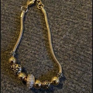 Gold plated bracelet